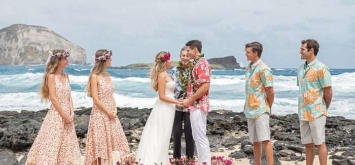 beach wedding in Hawaii